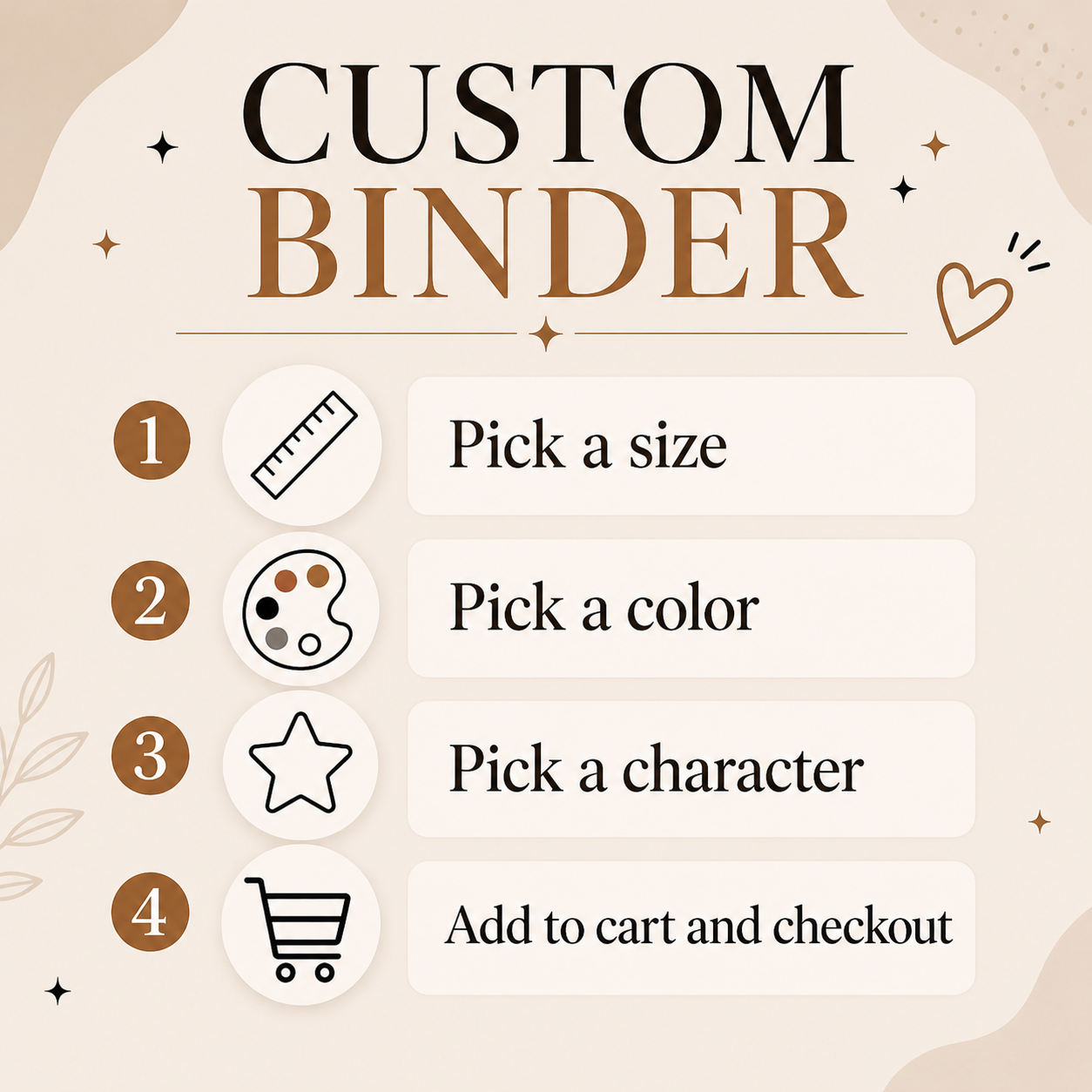 Custom Vault 4 Pocket Trading Card Zip Binder
