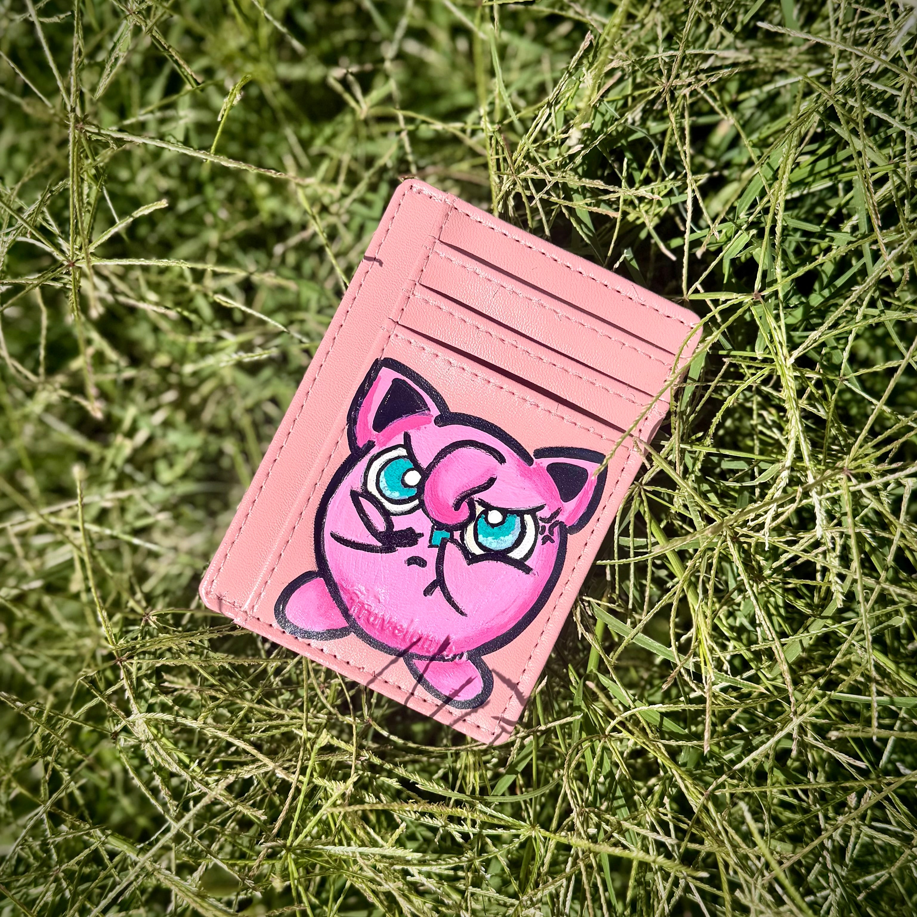 Angry Jigglypuff Card Slot Wallet