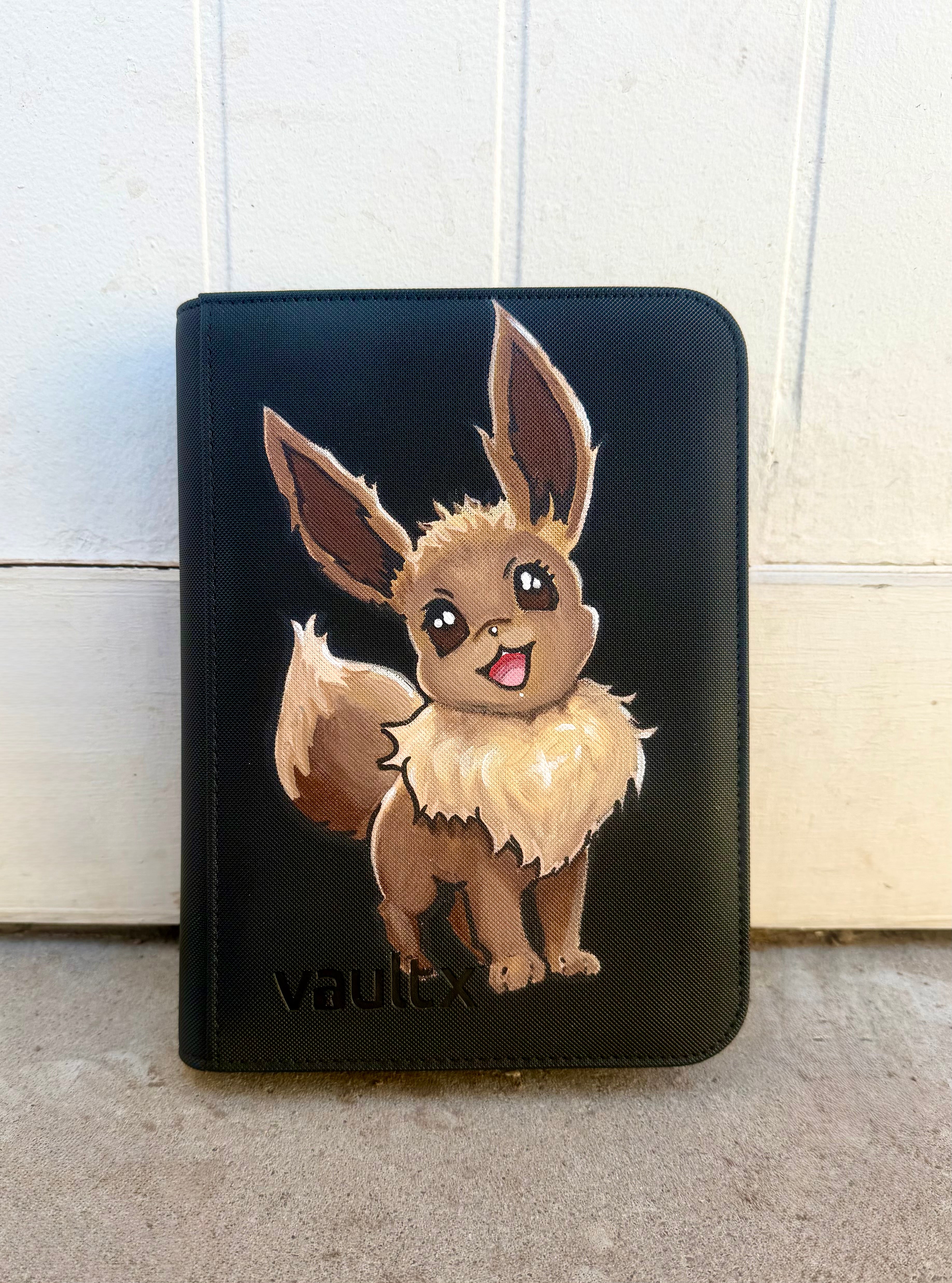 Eevee Vault 4 Pocket Trading Card Zip Binder
