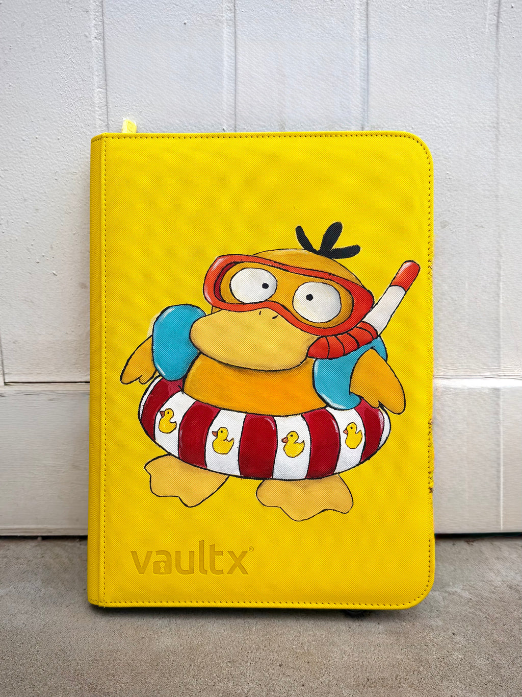 Psyduck/Magikarp Vault 9 Pocket Trading Card Zip Binder