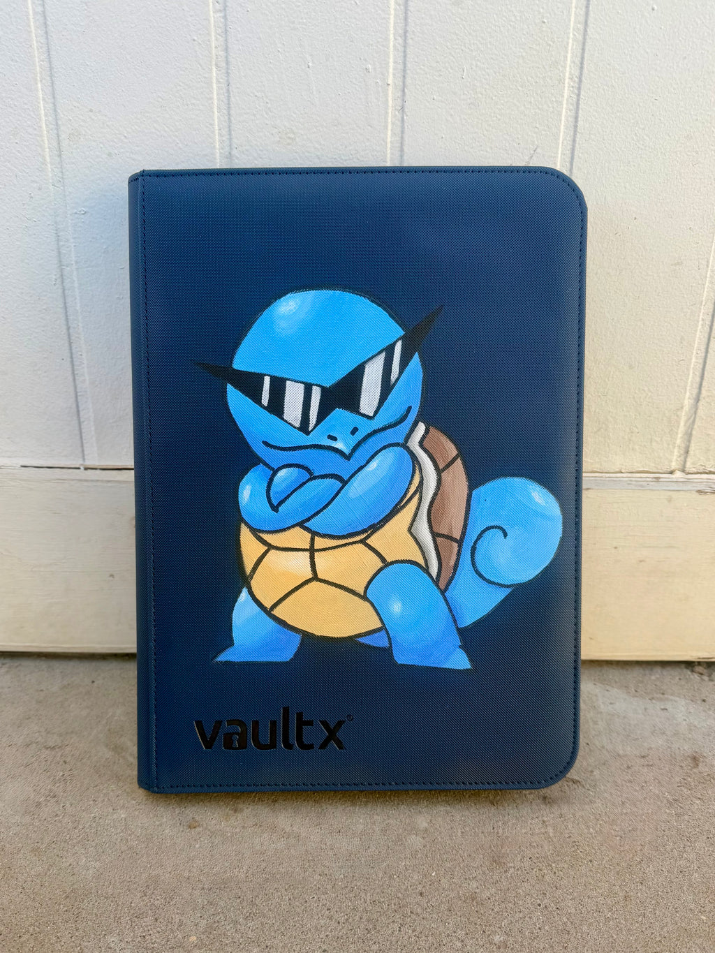 Squirtle Squad Vault 9 Pocket Trading Card Zip Binder