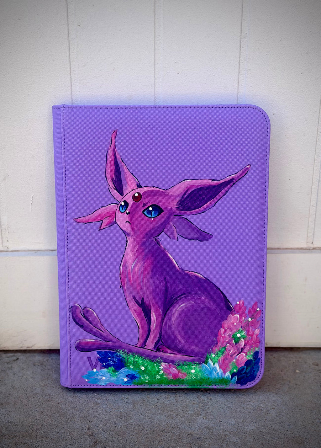 Espeon Vault 9 Pocket Trading Card Zip Binder