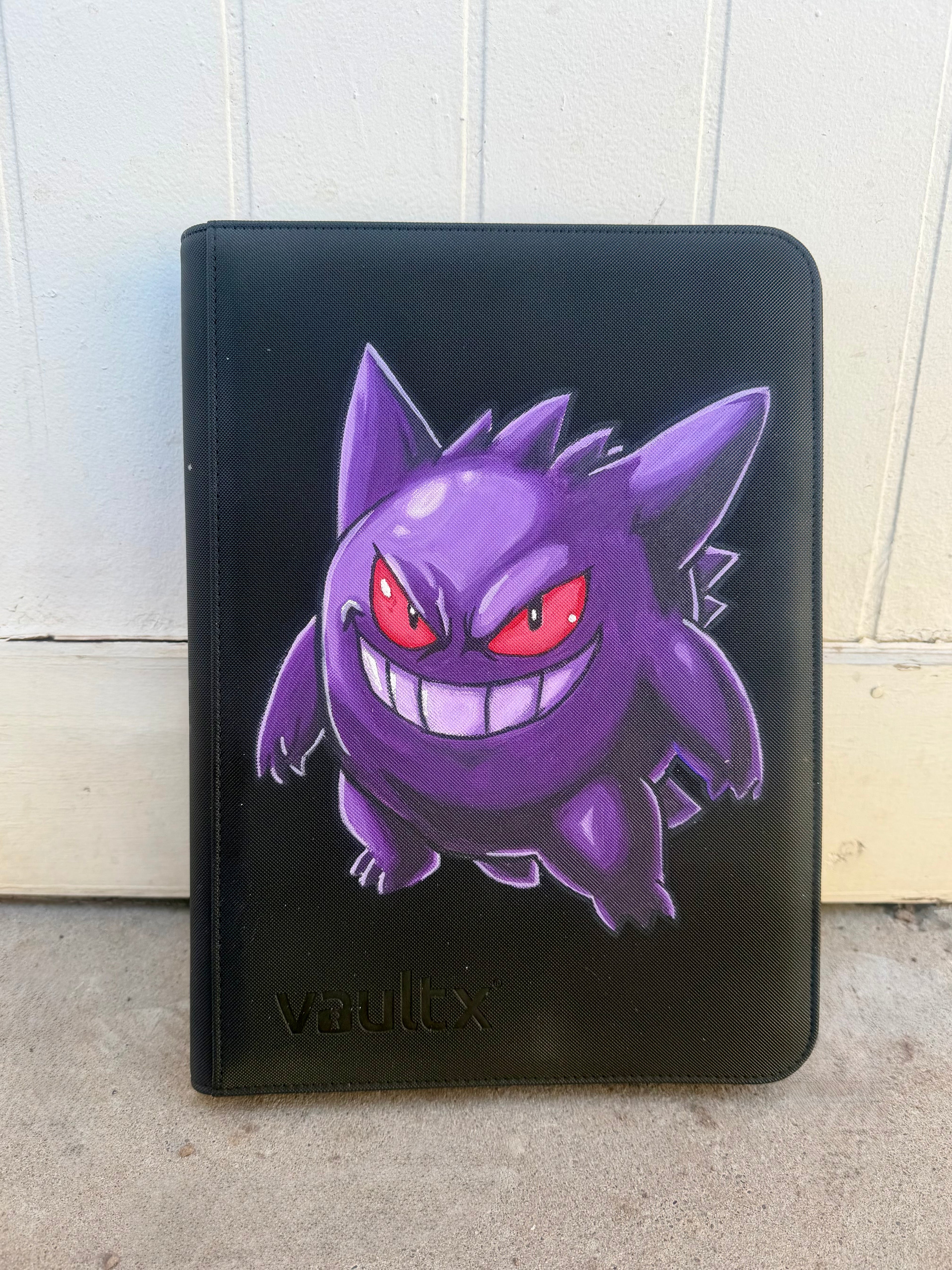 Gengar Vault 9 Pocket Trading Card Zip Binder