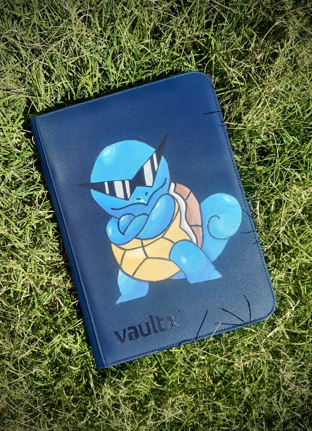Squirtle Squad Vault 9 Pocket Trading Card Zip Binder