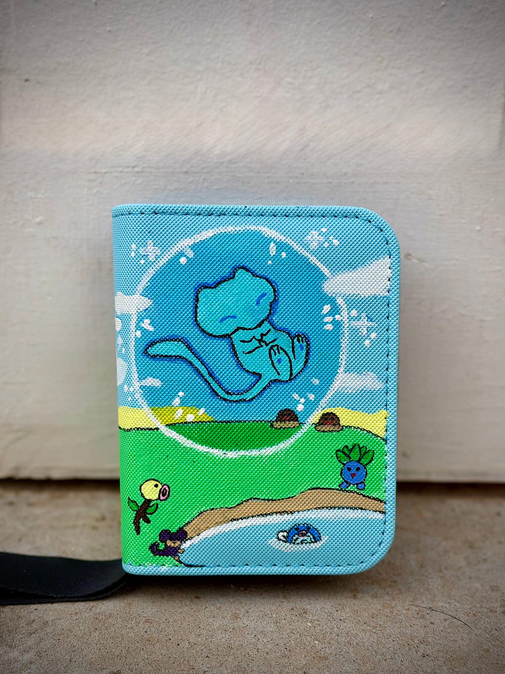 Bubble Mew 1 Pocket Trading Card Zip Binder