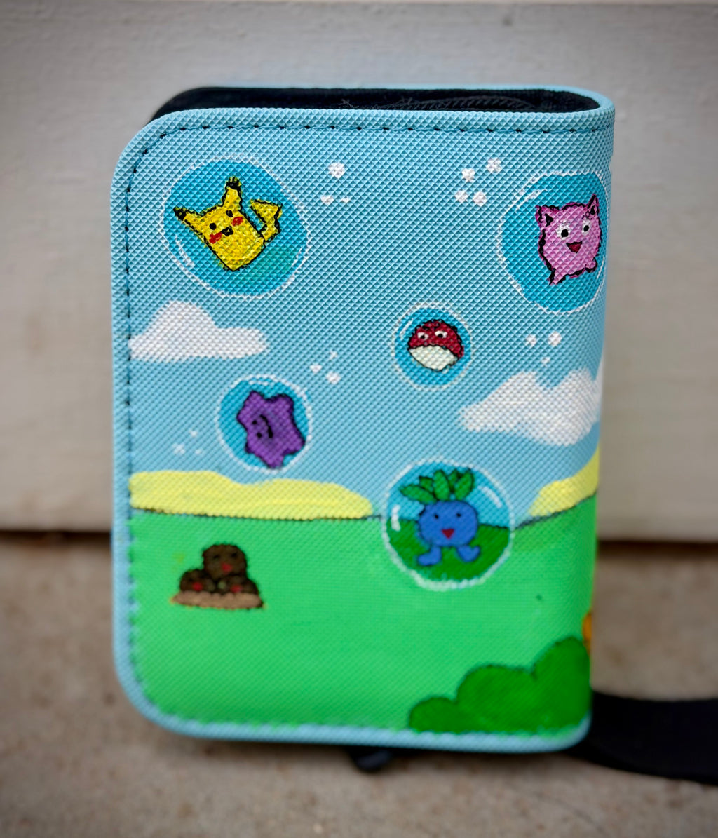 Bubble Mew 1 Pocket Trading Card Zip Binder