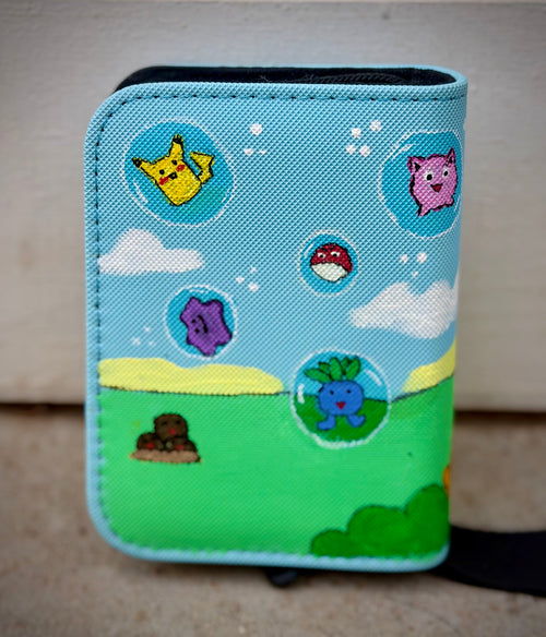 Bubble Mew 1 Pocket Trading Card Zip Binder