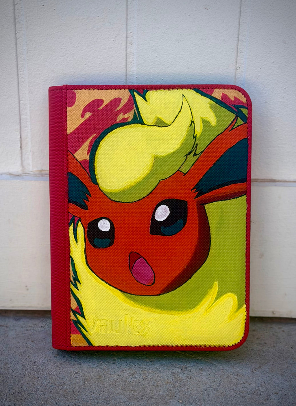 Flareon Vault 4 Pocket Trading Card Zip Binder