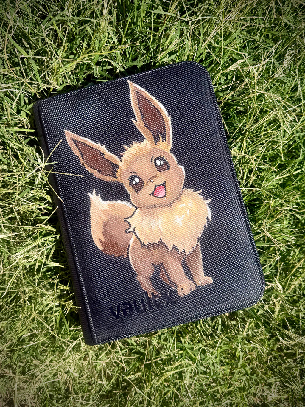 Eevee Vault 4 Pocket Trading Card Zip Binder