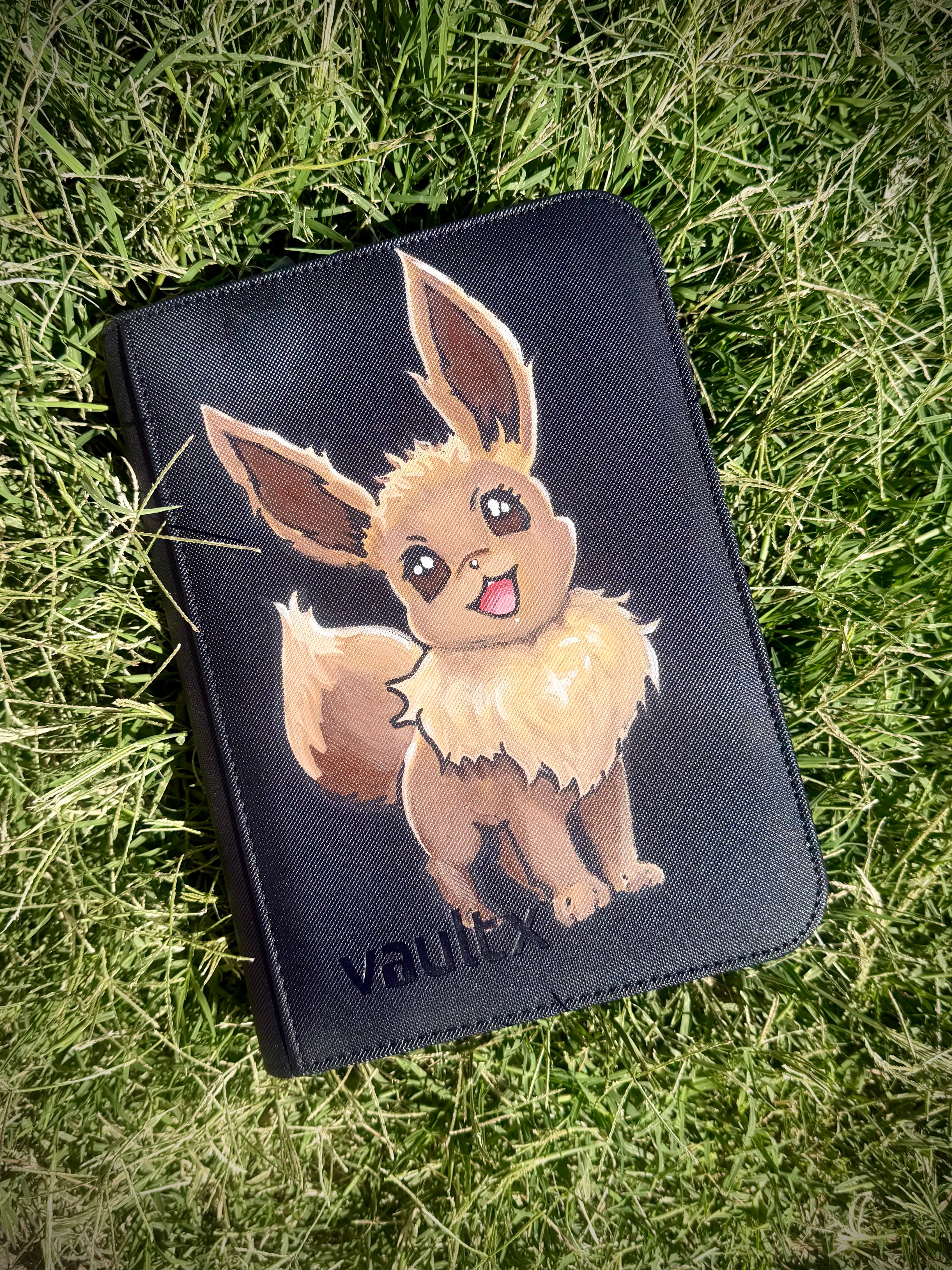 Eevee Vault 4 Pocket Trading Card Zip Binder