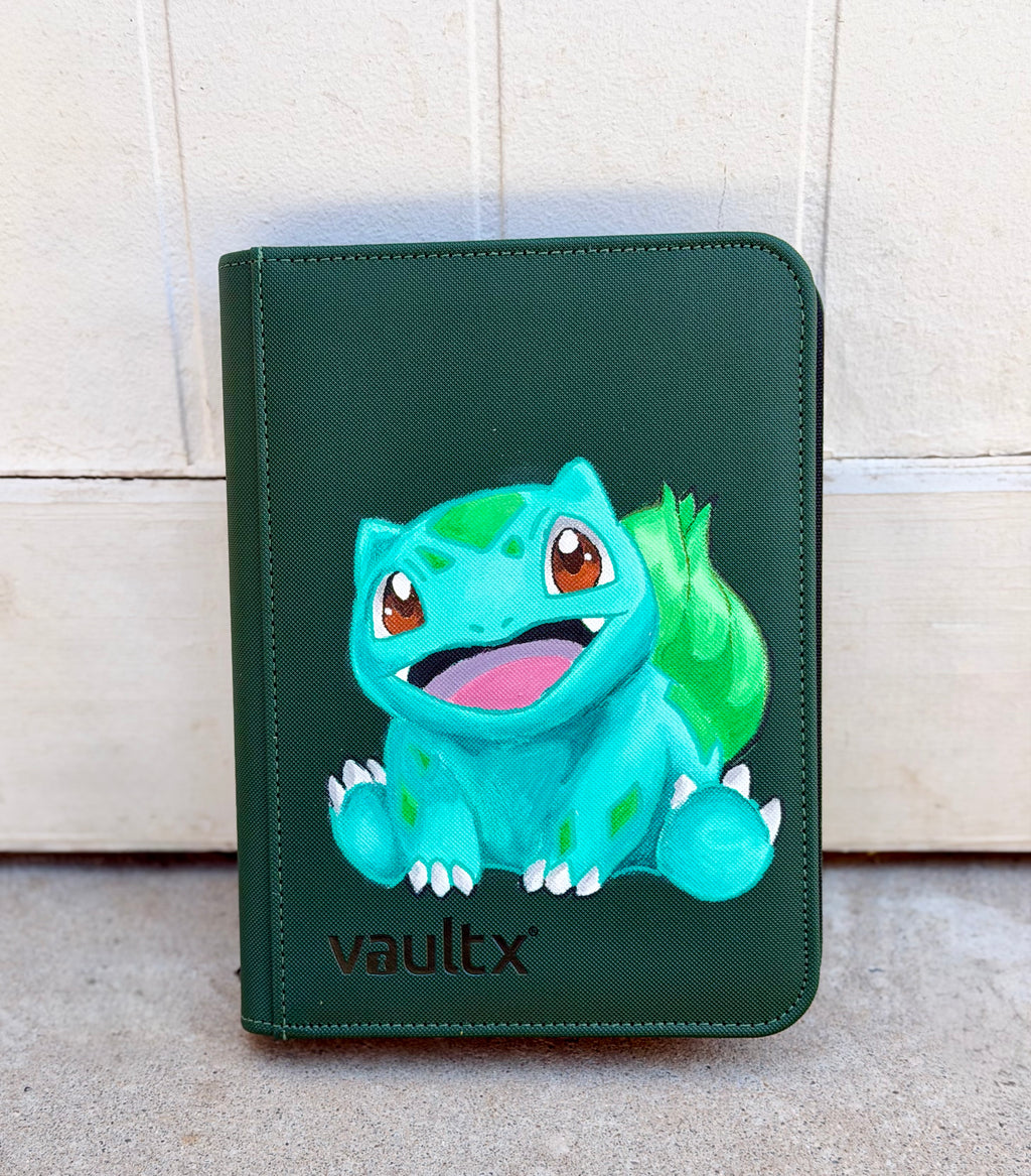 Bulbasaur Vault 4 Pocket Trading Card Zip Binder